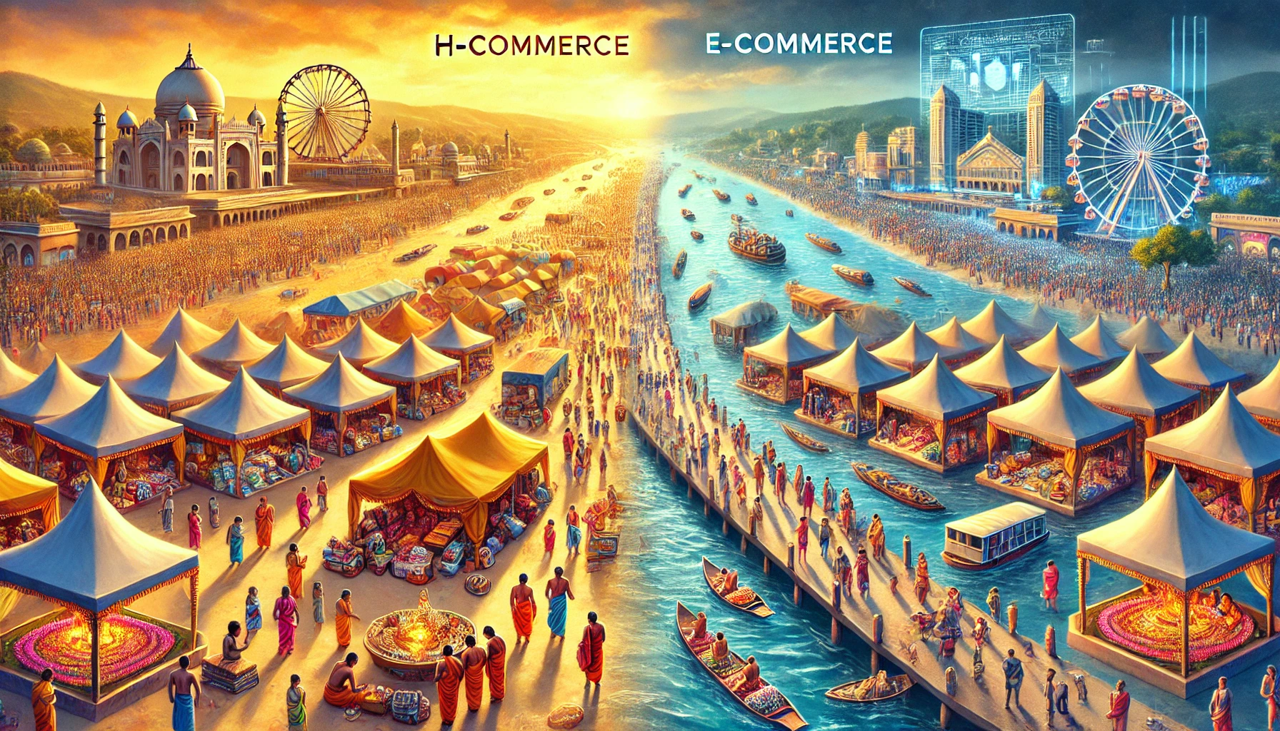 maha-kumbh-h-commerce-vs-e-commerce