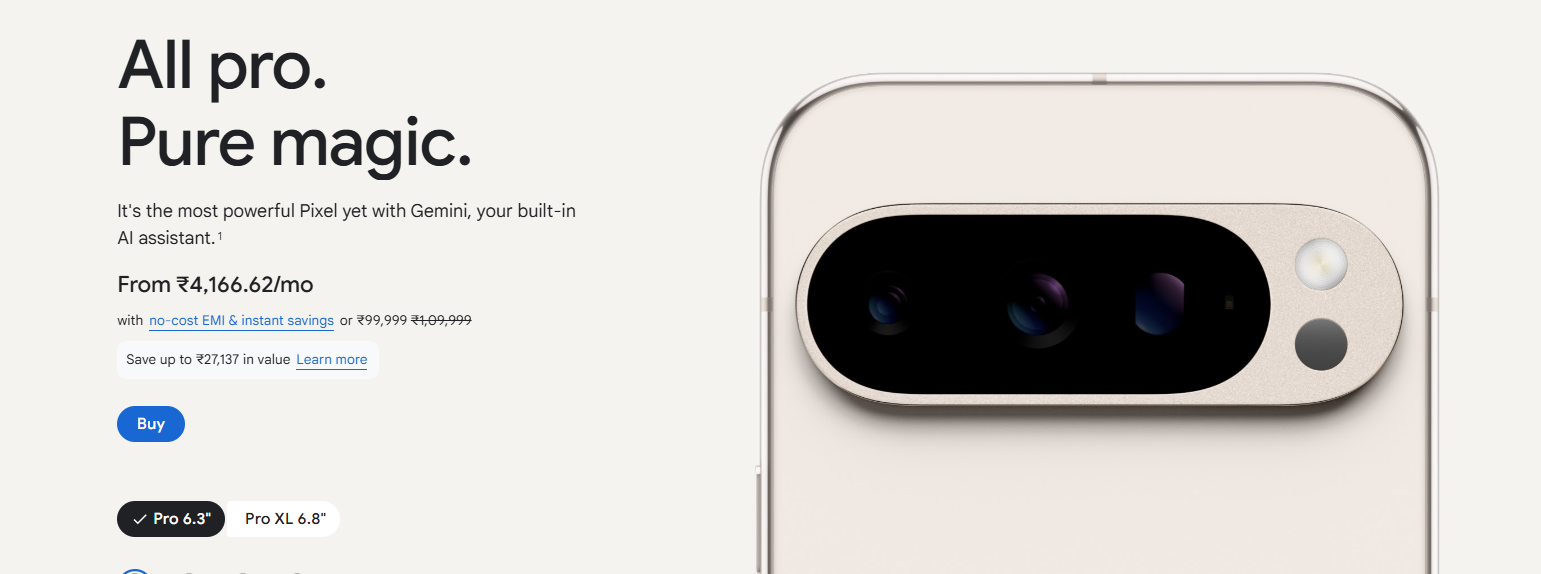 google pixel 9 pro best price in jaipur